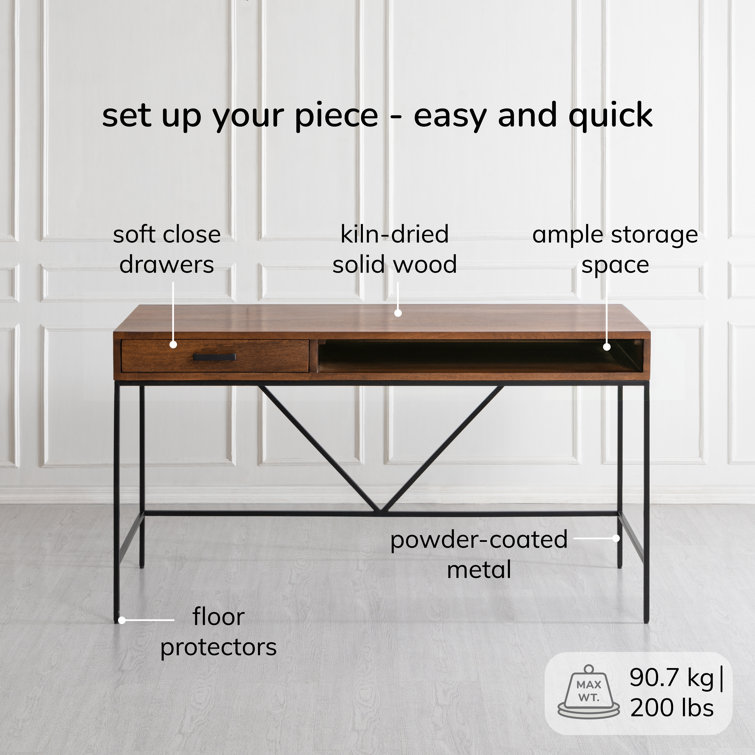 Wood desk under 200 discount